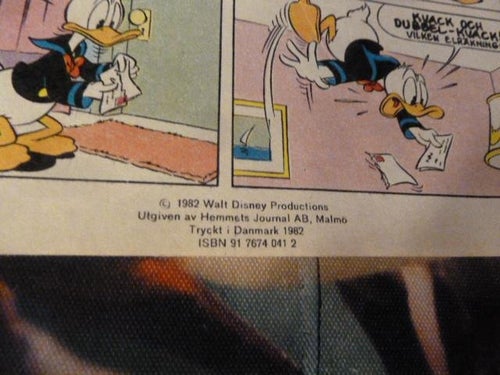 VINTERKUL MED KALLE ANKA, TIDNING, 1982