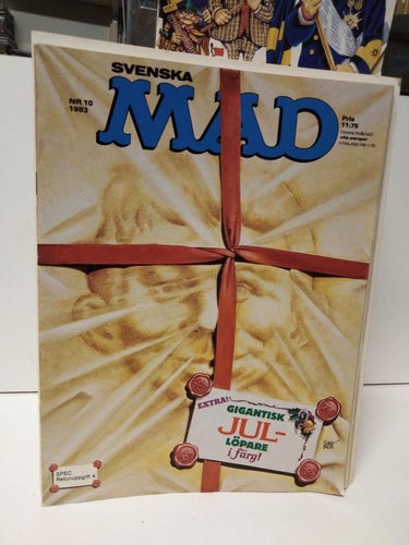Svenska Mad 1983 nr 10 med Jullöpare i färg