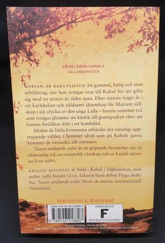 Tusen Strålande Solar (Hosseini, Khaled)(Pocket) >VG< 2008