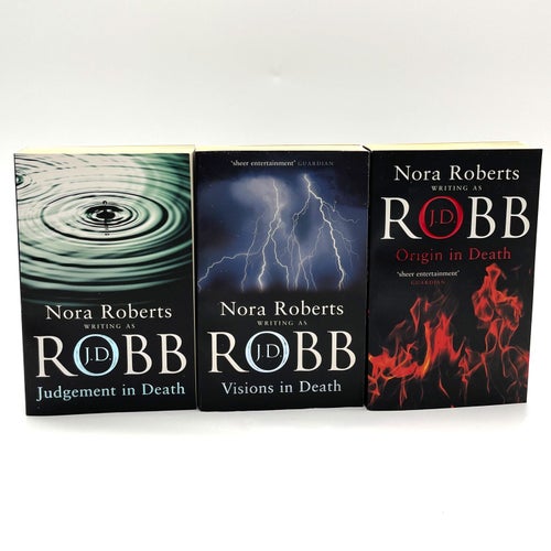 In Death del 9, 11, 17, 19, 21, 27, 31, 32, 36 & 40 av J.D. Robb (Nora Roberts)