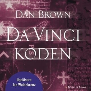 Da Vinci Koden Dan Brown 2004 Ljudbok CD-bok