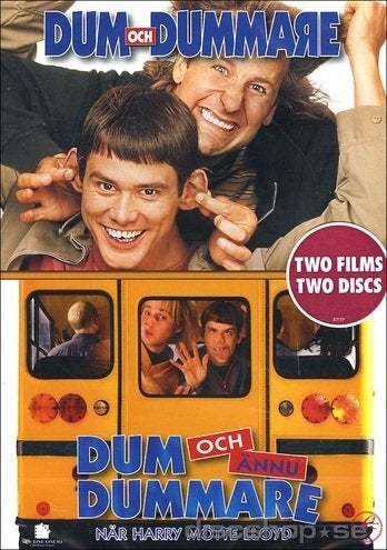 Dum och dummare och Dum och ännu dummare - UTGÅTT - Jim Carrey