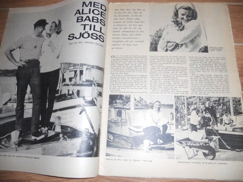 Saxons nr36 1964 Alice Babs, OS Tokyo, The Beatles