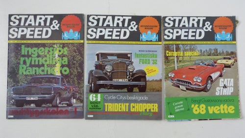 Start & Speed Motorentusiastens Magazine 1976-11 nr