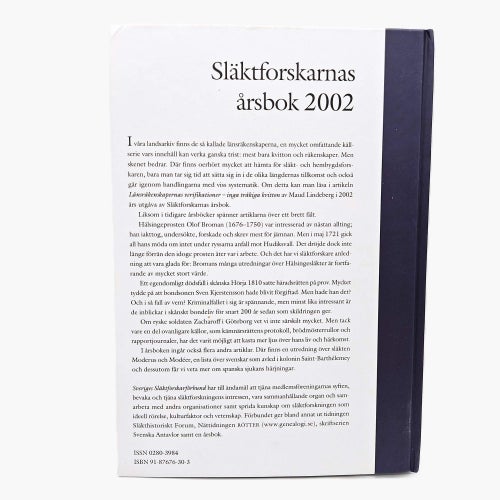 Släktforskarnas årsbok 2002