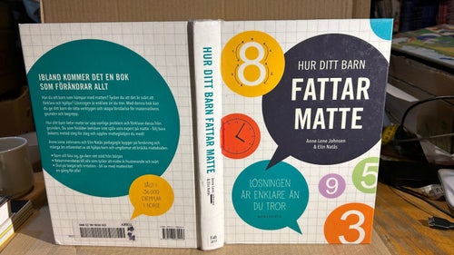 Hur ditt barn fattar matte av A. L. Johnsen, E. Natås, Bok, Very Fine plus