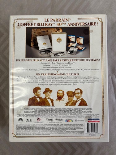 The Godfather (Le Parrain) 40 års jubilæums Blu-ray boks