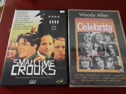 Small Time Crooks & Celebrity - 2 Woody Allen Filmer på DVD