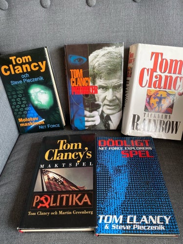 Tom Clancy (Steve Piecznik) - diverse titlar