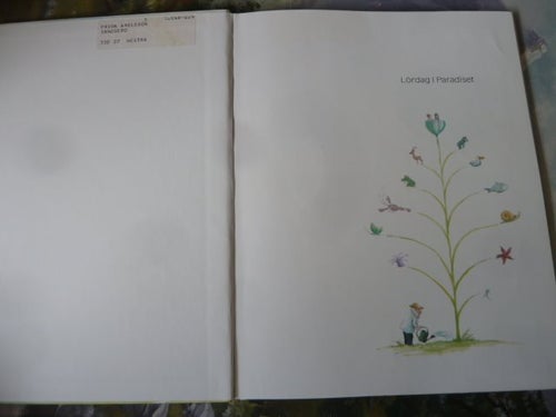 LÖRDAG I PARADISET, GUNNEL ENBY, BOK, 1985