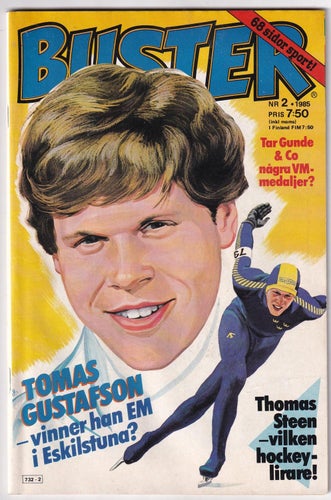 Buster 1985-2 Skridsko Tomas Gustafson MM