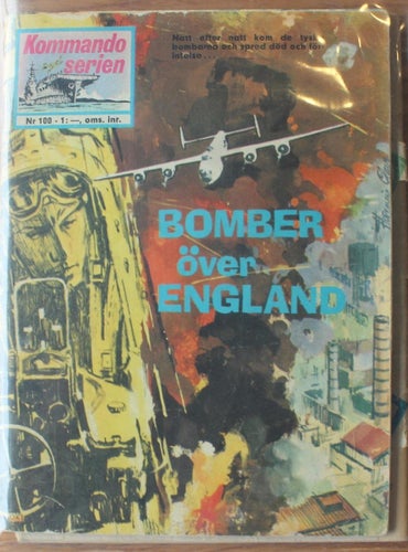 Kommandoserien 1966 nr 100 Bomber över England