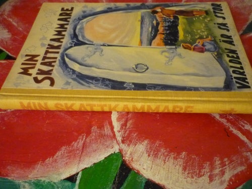 BOK, 2 STYCKEN BARNBÖCKER, MIN SKATTKAMMARE 4 & 8
