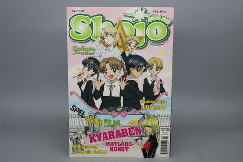 Shojo Stars Nr 4 2009 - Manga på Svenska