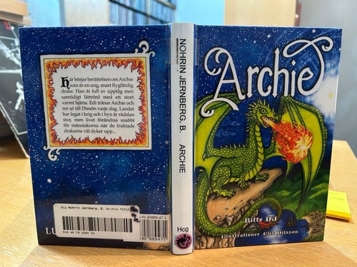 Archie av Bitte Nohrin Jernberg, bok, very fine plus, SM