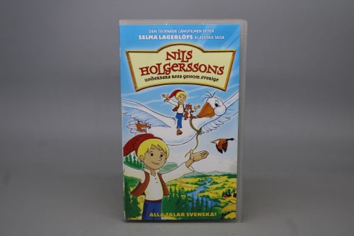 Nils Holgerssons underbara resa genom Sverige - Svenskt tal - VHS