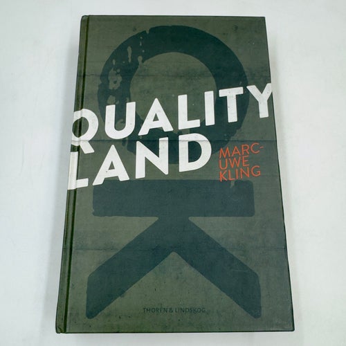 QualityLand (2020) av Marc-Uwe Kling inbunden bok Bokförlaget Thorén Lindskog