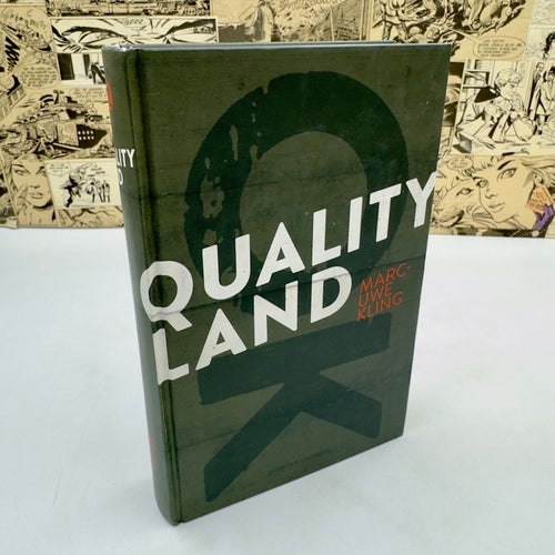 QualityLand (2020) av Marc-Uwe Kling inbunden bok Bokförlaget Thorén Lindskog