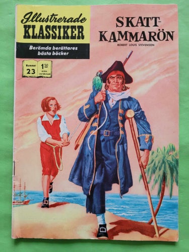 Illustrerade klassiker nr 23 - Skattkammarön