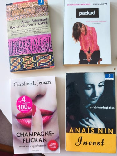 Pocketböcker självbiografi sex böcker