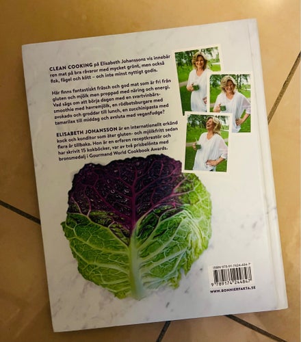 Clean Cooking: Laga mat utan gluten och mjölk av Elisabeth Johansson, 2017