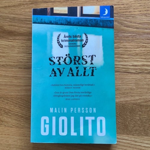 Störst av allt av Malin Persson Giolito (pocket)
