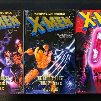 X-Men: The Legacy Quest Trilogy Book 1, 2, 3 av Steve Lyons