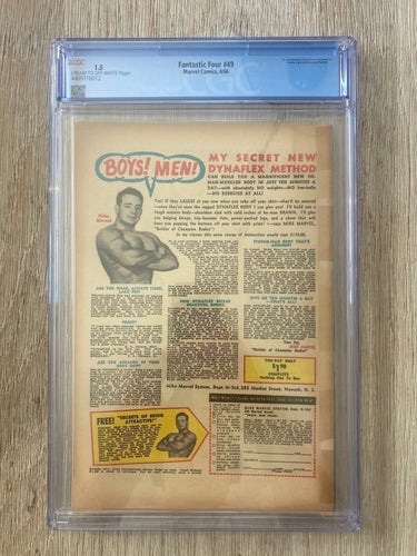 Fantastic Four #49 CGC 1.5 - 1st Galactus and Silver Surfer cover appearance