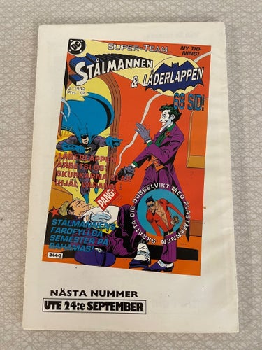 Batman - Mörkrets Riddare Nr 4, 1992