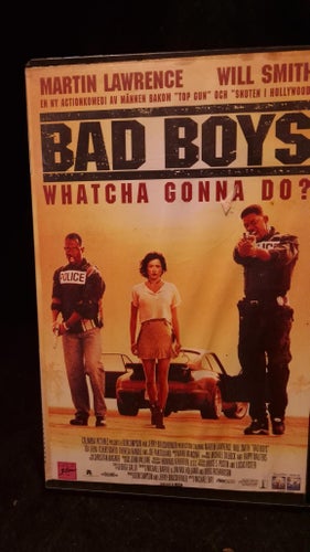 Bad Boys (VHS) Will Smith/Martin Lawrence - HYR/EX-Rental
