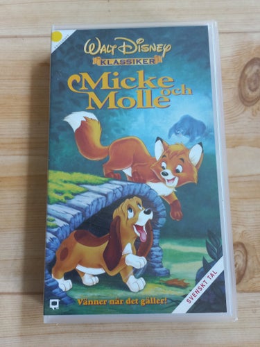 Micke och Molle VHS Kassetten