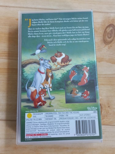 Micke och Molle VHS Kassetten