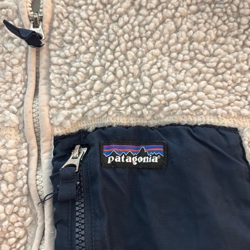 Patagonia beige fleecejacka