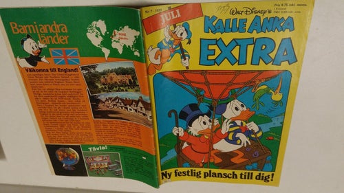 Walt Disney's Kalle Anka Extra 1978 nr 7 juli