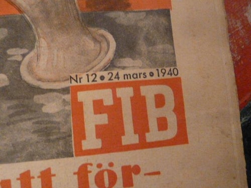 FOLKET I BILD, NR 12 - 1940, TIDNING