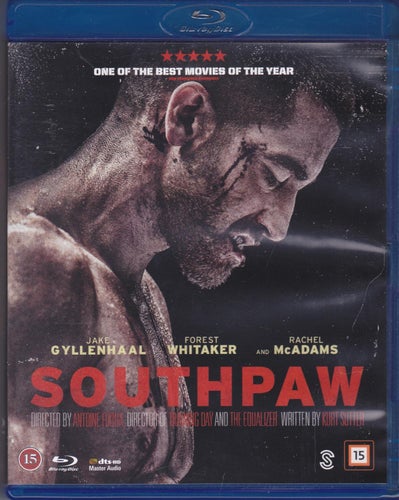 BluRay / Southpaw / Jake Gyllenhaal, Rachel McAdams, Forest Whitaker / Nyskick