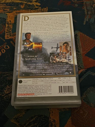 Pearl Harbor - Ben Affleck (Sv Text) (VHS)