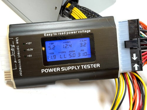 600 Watt Nätaggregat för PC 100% OK