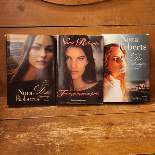 *Bokpaket* 3 st Nora Roberts -97 -02 -03