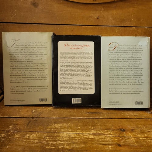 *Bokpaket* 3 st Nora Roberts -97 -02 -03