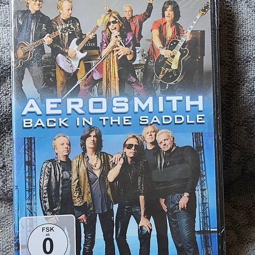 AEROSMITH - back in the saddle INPLASTAD OBRUTEN, DVD