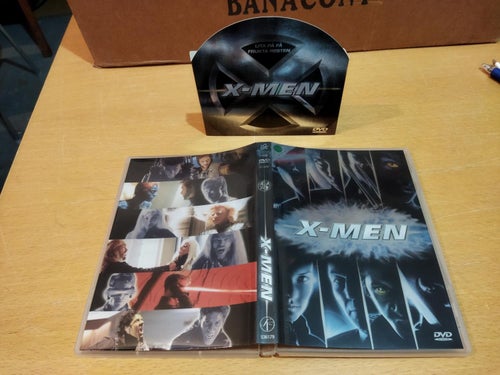 X-Men Hugh Jackman, Halle Berry, Patrick Stewart. DVD box