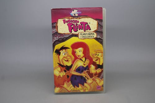 Familjen Flinta - Filmstjärna i Hollyrock - Svenskt tal - VHS