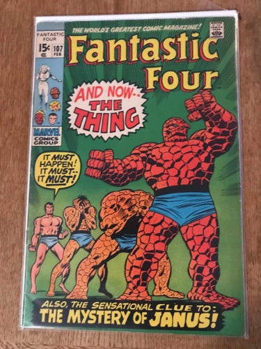 Fantastic Four (1961 1st Series) #107
