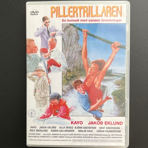 Pillertrillaren, Region 2 DVD, Beg Men I Bra Skick!