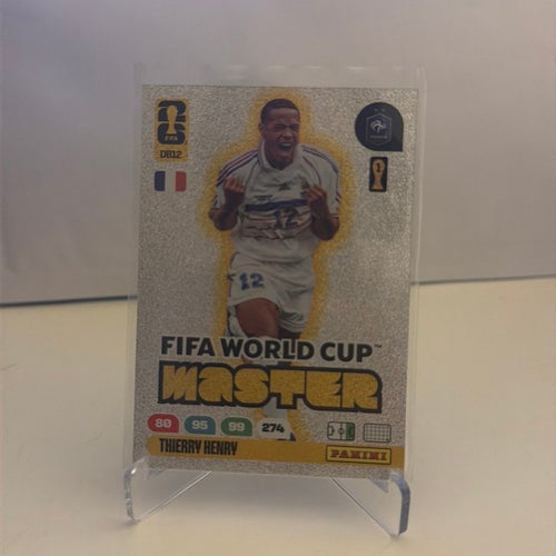 Thierry Henry FIFA World Cup Master fotbollskort