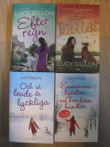 Lucy Dillon - 4 böcker