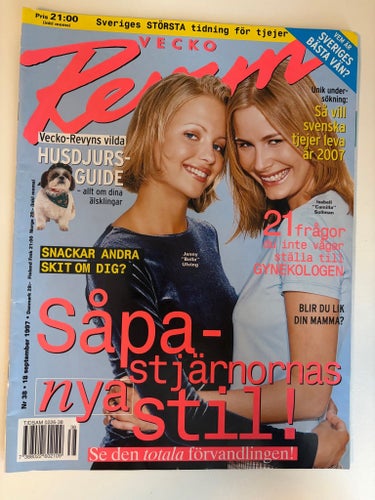 VeckoRevyn nr 38 från 1997