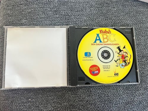 Krakels ABC - Den Galna Dammsugaren CD-ROM - LEVANDE BÖCKER - Bonnier