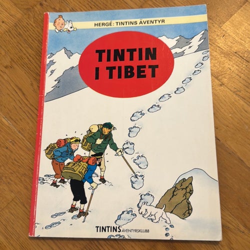 Tintin i Tibet av Hergé